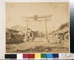 Torii gate of Sengen Shrine, Fuji Yoshida