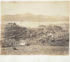 Nagasaki Medical School and Chinese Settlement Viewed from Koshima