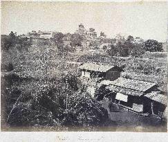 Distant view of Kumamotojo castle