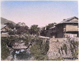 Momotani-bashi Bridge over Nakashima River