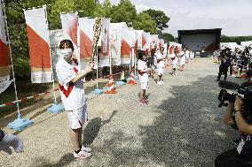 Alternative event for Tokyo Olympic torch relay