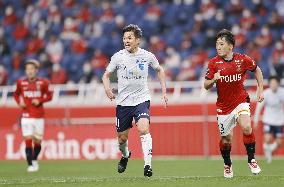 Football: Miura extends Levain Cup age record
