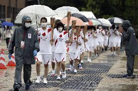 Alternative event for Tokyo Olympic torch relay