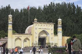 Mosque in China's Xinjiang region