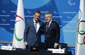 IOC, IPC chiefs in Pyeongchang in 2018