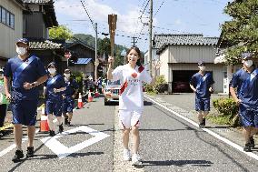 Tokyo Olympic torch relay