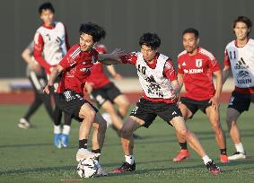 Football: Japan training for Jamaica friendly
