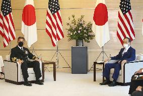 Japan PM Suga meets new U.S. Indo-Pacific chief