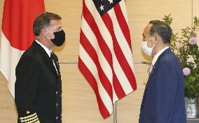 Japan PM Suga meets new U.S. Indo-Pacific chief