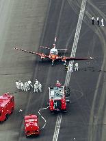 MSDF trainer landing failure
