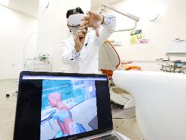 VR simulator for vaccine administration training