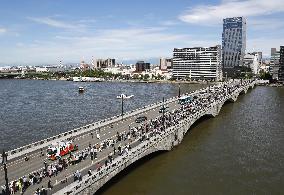 Tokyo Olympic torch relay