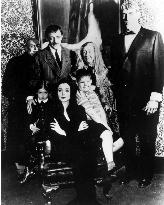 THE ADDAMS FAMILY  Rear JACKIE COOGAN, JOHN ASTIN, BLOSSOM R