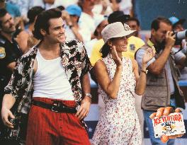 ACE VENTURA:PET DETECTIVE JIM CARREY  COURTNEY COX PICTURE F