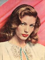 LAUREN BACALL mid 1940's PICTURE FROM THE RONALD GRANT ARCHI