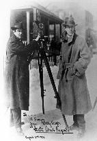 Cinematographer BILLY BITZER with Director D. W. GRIFFITH