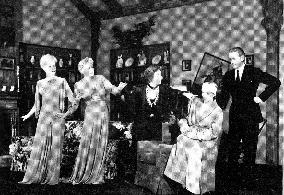 BLITHE SPIRIT  HAILA STODDARD, PEGGY WOOD, MILDRED NATWICK,