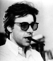 PETER BOGDANOVICH   on the set of THEY ALL LAUGHED