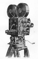 A MITCHELL PROFESSIONAL MOVIE CAMERA PICTURE FROM THE RONALD