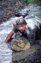 THE CROCODILE HUNTER: COLLISION COURSE STEVE IRWIN tackles a