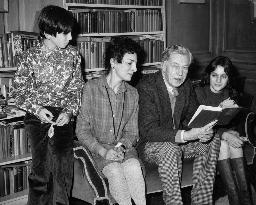 DANIEL DAY-LEWIS, JILL BALCON, CECIL DAY-LEWIS AND TAMASIN D