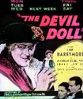 COMING ATTRACTION SLIDE 1920s THE DEVIL DOLL (US1936)