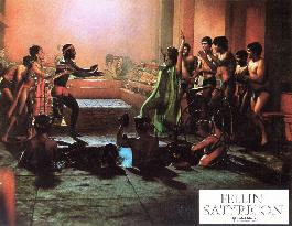 FELLINI SATYRICON (IT/FR 1969) MAGALI NOEL dancing centre