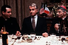 THE GODFATHER PART 3 ROBERT VENTO, GEORGE HAMILTON AND DONAL