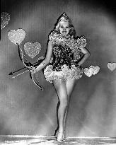 BETTY GRABLE VALENTINE'S DAY CUPID