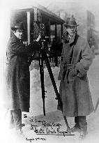 BILLY BITZER, CINEMATOGRAPHER AND D W GRIFFITHS, DIRECTOR