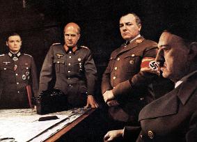 HITLER: THE LAST 10 DAYS (US1973) L-R, SIMON WARD, PHILIP ST