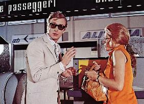 THE ITALIAN JOB (BR1969) MICHAEL CAINE, MAGGIE BLYE