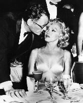 MARILYN MONROE with her third husband, Arthur Miller