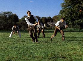 MAURICE (BR1987) HUGH GRANT WITH BAT CRICKET