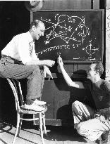 FRED ASTAIRE AND HERMES PAN BLACKBOARD/CHALKBOARD