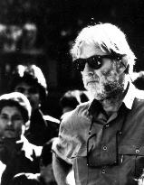 GODFREY REGGIO on the set of Powaqqatsi