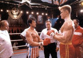 ROCKY IV (US1985) SYLVESTER STALLONE, DOLPH LUNDGREN PICTURE