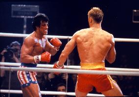 ROCKY IV (US1985) SYLVESTER STALLONE, DOLPH LUNDGREN PICTURE