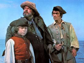 TREASURE ISLAND (FR/IT/SP/UK/W GER 1972) KIM BURFIELD as Jim