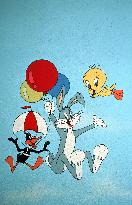 WARNER BROTHERS ANIMATED CHARACTERS DAFFY DUCK, BUGS BUNNY,