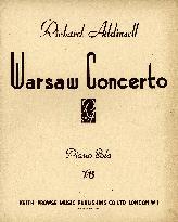 WARSAW CONCERTO (music sheet)