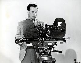 RAYMOND SPOTTISWOODE with the new STEREO-TECHNIQUES' SPACEMA