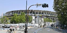 Security tightens around National Stadium ahead of Olympics