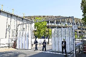 Security tightens around National Stadium ahead of Olympics