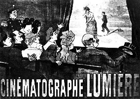 CINEMATOGRAPHE LUMIERE  L' ARROSEUR ARROSE