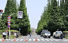 Security tightens around National Stadium ahead of Olympics