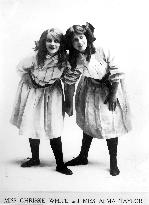 CHRISSIE WHITE AND ALMA TAYLOR AS THE TILLY GIRLS