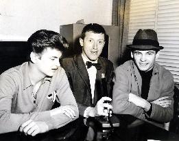 JIMMY SAVILE  with the EVERLEY BROTHERS