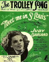 THE TROLLEY SONG SHEET from  MEET ME IN ST LOUIS