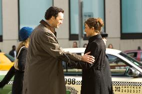 A scene from DERAILED, starring Clive Owen, Jennifer Aniston